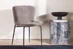 Eetkamerstoel - Madeleine - Donkergrijs - Boucle - Jörn, Huis en Inrichting, Stoelen, Verzenden, Nieuw