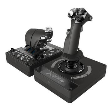 Logitech G X56 H.O.T.A.S. - Flight Control System - Zwart -, Computers en Software, Ophalen of Verzenden, Zo goed als nieuw