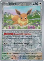 Eevee 074/131 reverse holo Prismatic Evolutions, Ophalen of Verzenden, Nieuw, Losse kaart, Foil