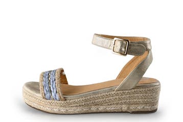 Ayana Sandalen in maat 41 Goud, Overige kleuren, Verzenden, Sandalen of Muiltjes, Zo goed als nieuw