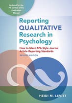 9781433833434 Reporting Qualitative Research in Psychology, Boeken, Verzenden, Zo goed als nieuw, Heidi M Levitt