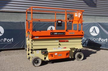 Veiling: Schaarlift JLG 2646ES Elektrisch 10m 2015, Ophalen
