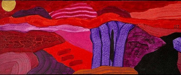 Ronald Boonacker (1955) - Italiaans Landschap, Antiek en Kunst, Kunst | Designobjecten