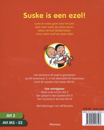 Suske en Wiske Suske is een ezel! / AVI 2 M3-E3 / Junior, Verzenden, Gelezen, Anneke Scholtens