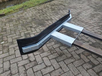 Kraffter Rubberschuif 1.50M Lepelinsteek Gegalvaniseerd