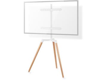 Nedis TVSM7060WT - Tripod TV-vloerstandaard - Scandinavisch, Verzenden, Zo goed als nieuw