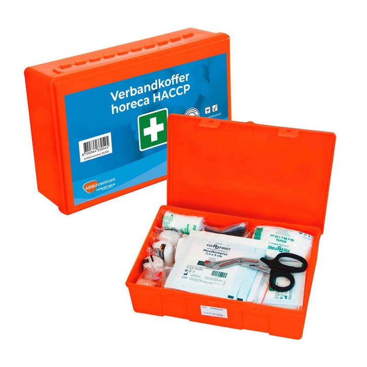Verbanddoos horeca HACCP, Huis en Inrichting, Woonaccessoires | Overige, Verzenden