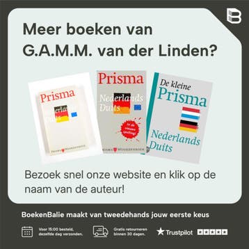 Prisma pocketwoordenboeken Nederlands-Duits / Prisma, Boeken, Woordenboeken, Verzenden, Gelezen, G.A.M.M. van der Linden