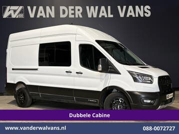 Ford Transit L3 H3 | Lease vanaf 402,- p/mnd, Auto's, Gebruikt, Euro 6, Wit, Dealer onderhouden