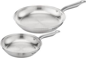 Tefal Virtuoso Pannenset 24/28cm | Retourdeal 24% Korting, Ophalen of Verzenden, Zo goed als nieuw, Rvs, Pannenset