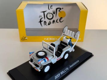 Norev 1:43 - Modelauto - Jeep Willys Assistance Tour de, Nieuw