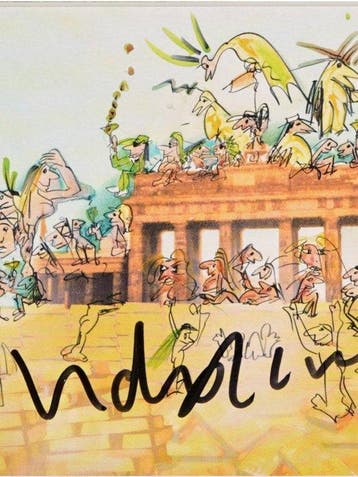 Udo Lindenberg (1946) - Blühende Landschaften (mit, Antiek en Kunst