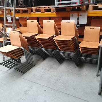 Ahrend houten schoolstoel - beuken, Huis en Inrichting, Stoelen, Ophalen of Verzenden, Nieuw