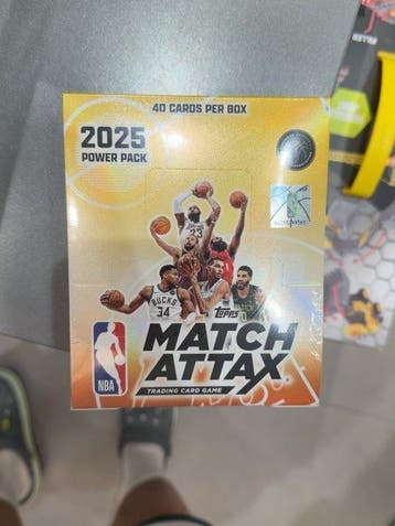 2025 Topps Match Attax LeBron James, Giannis Antetokounmpo, Nieuw