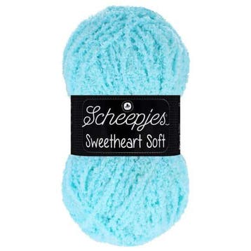 Scheepjes Sweetheart Soft 100g - 021 Blauw, Verzenden, Nieuw