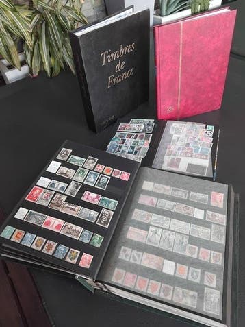 Frankrijk 1852/2010 - Uitverkoop: lot om te sorteren en aan, Gestempeld