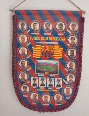 FC Barcelona - Calcio - Vlag/wimpel, Nieuw