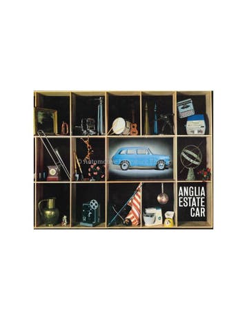 1963 FORD ANGLIA ESTATE BROCHURE NEDERLANDS, Nieuw, Ford, Author