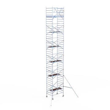 Rolsteiger Original 135x190 13,2m werkhoogte tegen de gevel, Verzenden, Nieuw, Rolsteiger of Kamersteiger