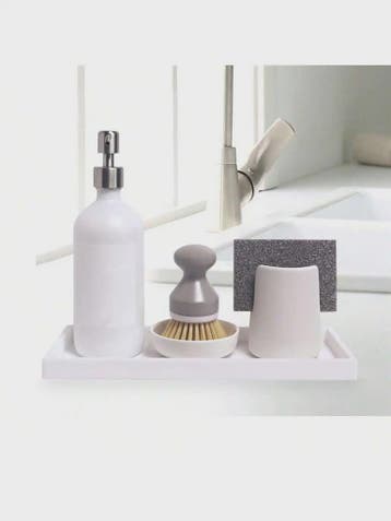 Zachte Siliconen Dienblad Organizer voor Badkamer & Make-up, Verzenden, Nieuw