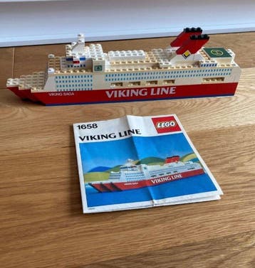 Lego Set - 1658 - Promotional - Viking Line Ferry ‚Viking, Nieuw