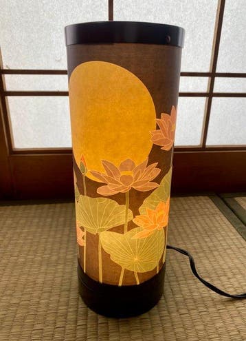 Traditional - Japanese Bon Lantern Miyabi Hana No.1 by