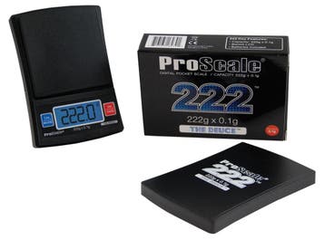 Proscale the Deuce Pocket weegschaal (222g x 0,1g), Verzenden, Nieuw