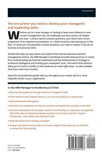 Harvard Business Review Managers Handbook / HBR Handbooks, Verzenden, Gelezen, Harvard Business Review