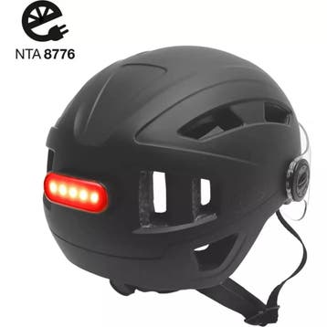 Falkx Helm met vizier - XL 61-63 cm - mat zwart - NTA 877..., Ophalen of Verzenden, Nieuw