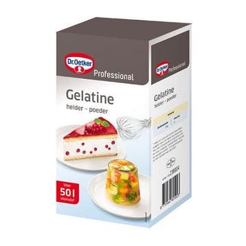 Dr.Oetker Prof. Gelatinepoeder 1kg, Verzenden, Nieuw