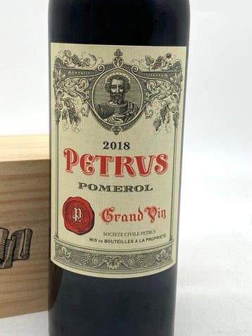2018 Petrus - Pomerol - 1 Fles (0,75 liter), Verzamelen, Wijnen, Nieuw