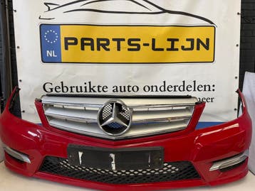 Gebruikte voorbumper Mercedes Benz C klasse 220 AMG  (2011-2, Auto-onderdelen, Ophalen of Verzenden, Nieuw