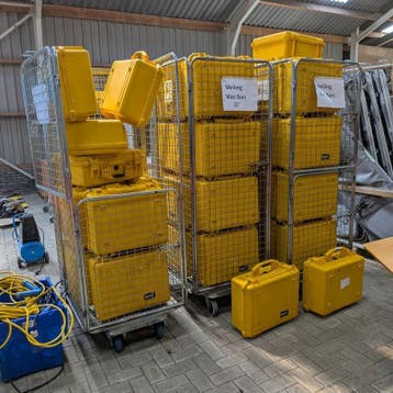 Ca. 47x Beschermkoffer Peli, 1550 Case, Nieuw