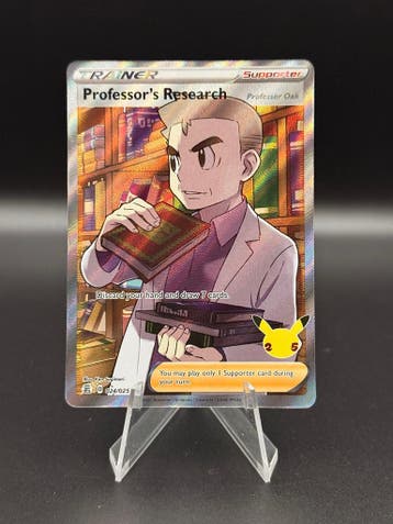 Pokemon Sword &amp; Shield Celebrations Professors Research #02, Hobby en Vrije tijd, Verzamelkaartspellen | Pokémon, Verzenden