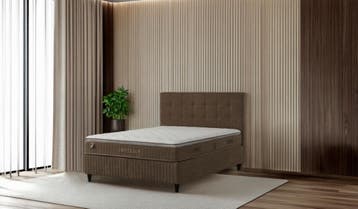 Opberg Boxspring Amsterdam - diverse maten, Verzenden, Nieuw, Tweepersoons