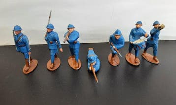 Onbekend - Action figure WW I Franse infanterie - 1970-1980, Nieuw