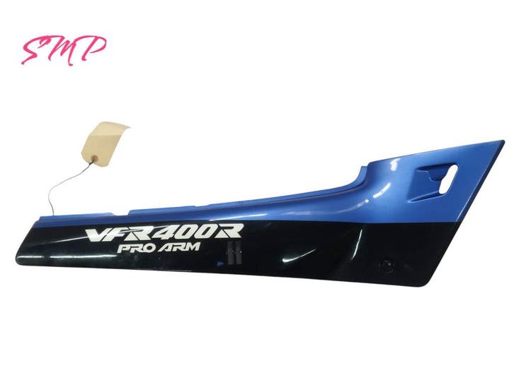 Zijkuip blauw zwart zijpaneel / Honda VFR400R vfr 400 r, Motoren, Onderdelen | Honda, Gebruikt, Verzenden