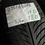 2 x Michelin Pilot Alpin 5 235-60-18 Winterbanden 5,5mm, Auto-onderdelen, Banden en Velgen, 18 inch, Gebruikt, 235 mm, Band(en)