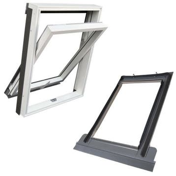 ( VELUX maten ) RoofLITE dakramen – Kunststof (PVC) of Hout, Doe-het-zelf en Verbouw, Glas en Ramen, Ophalen of Verzenden, Nieuw