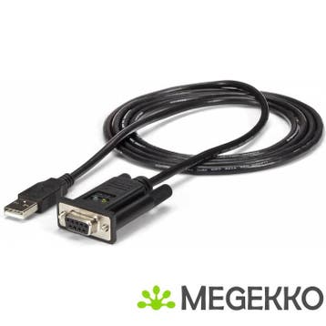 StarTech.com 1-poort USB naar Nulmodem RS232 DB9 Serile DCE, Verzenden, Nieuw