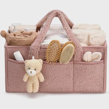 Luxe Baby Luiertas Organizer met Knuffelbeer - Opbergmand vo, Kinderen en Baby's, Verzenden, Nieuw