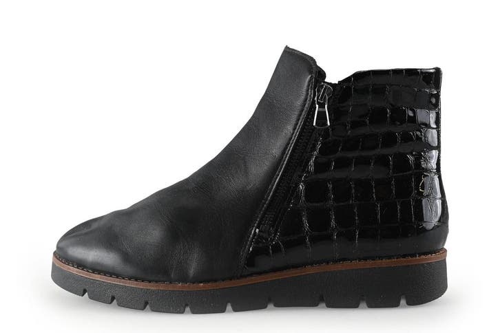 Feyn Enkellaarzen in maat 42 Zwart, Kleding | Dames, Schoenen, Zwart, Zo goed als nieuw, Lage of Enkellaarzen, Verzenden