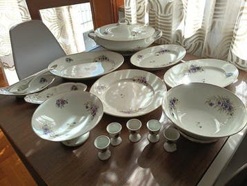 Richard Ginori - Tafelservies (58) - Porselein, Antiek en Kunst