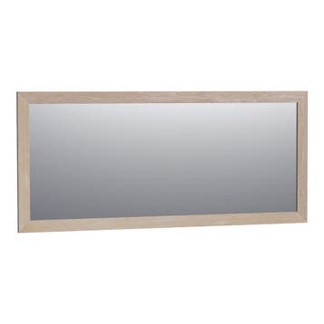 Brauer Citrine Spiegel - 160 cm - Rechthoekig - Lamellen -, Ophalen of Verzenden, Nieuw