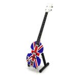 Miniatuur Hofner basgitaar met gratis standaard, Ophalen of Verzenden, Nieuw, Pop, Beeldje of Miniatuur