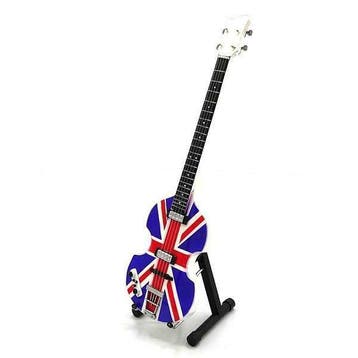 Miniatuur replica Höfner basgitaar - Paul McCartney Beatles, Ophalen of Verzenden, Nieuw, Pop, Beeldje of Miniatuur