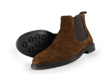 Nelson Chelsea boots in maat 42 Cognac, Kleding | Heren, Schoenen, Overige kleuren, Verzenden, Boots, Zo goed als nieuw