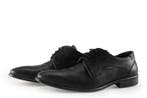 Manfield Veterschoenen in maat 40 Zwart, Manfield, Verzenden, Zwart, Zo goed als nieuw