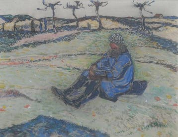John Michaux (1876-1956) - Jong meisje in de prille lente, Antiek en Kunst
