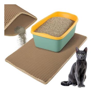 Kattenbakmat XXL 75 x 55 cm – Dubbele Laag Honingraat –, Ophalen of Verzenden, Nieuw